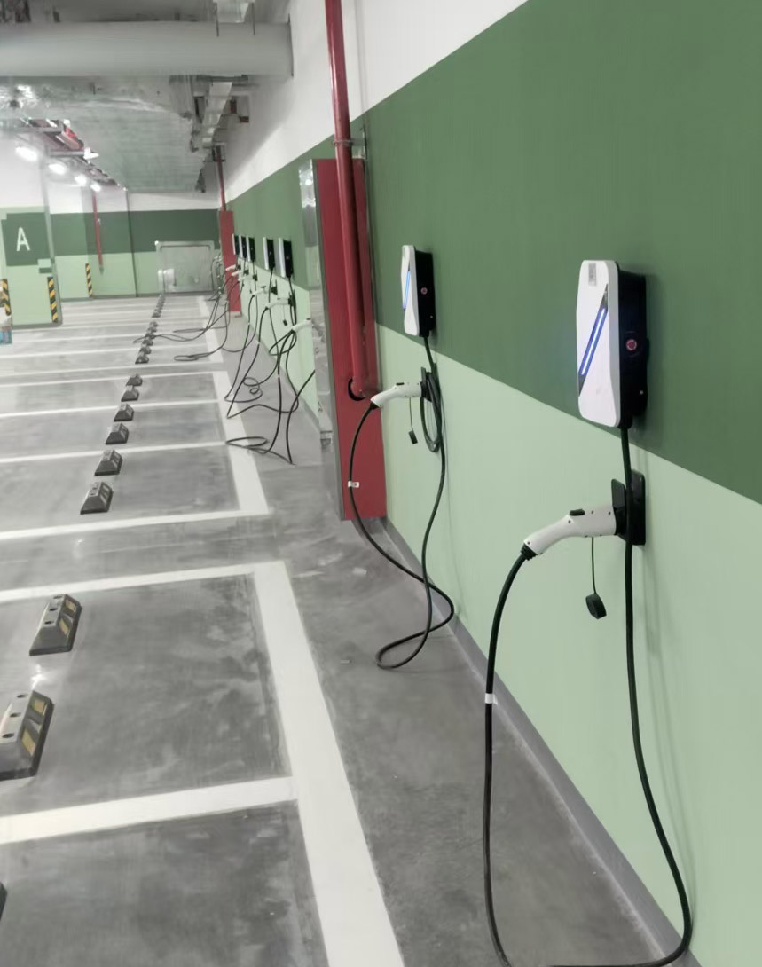 Wall-Mounted 7kW EV Charger for Kunshan Municipal Government
