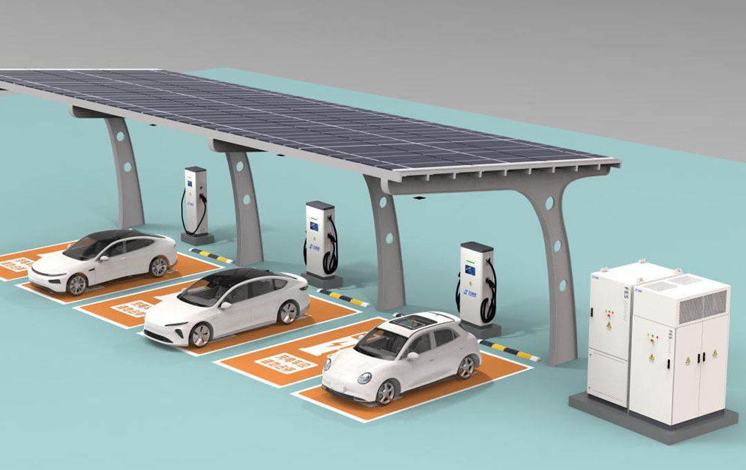 Super Fast EV Charging Power Station