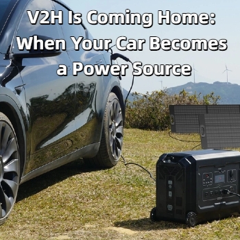 V2H Is Coming Home: When Your Car Becomes a Power Source