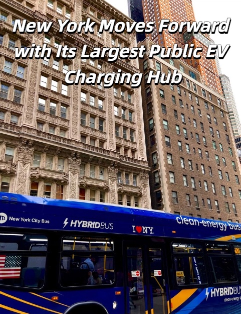 New York Moves Forward with Its Largest Public EV Charging Hub